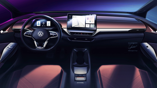 The Volkswagen ID.4's Interior Is Happily Uncluttered
